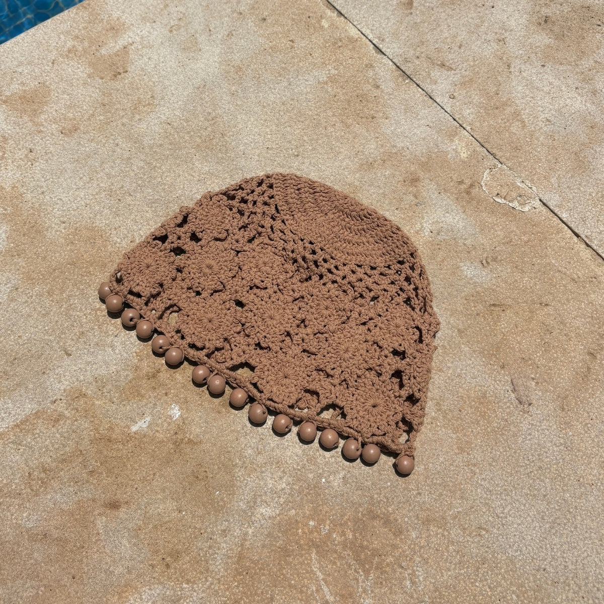 Bonnet crochet maroc, accessoire de tête maroc, accessoire parfois