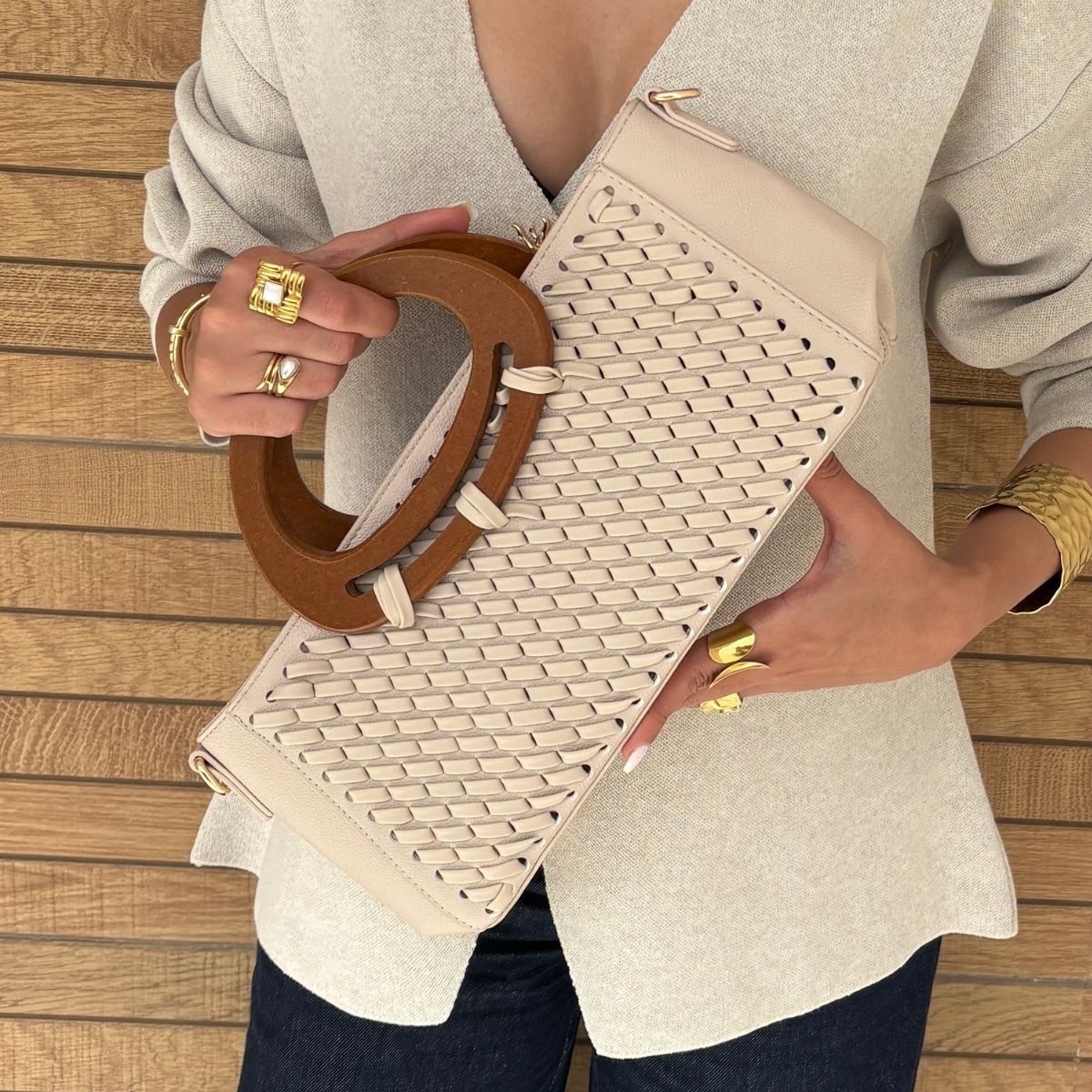 Sac Venchi - Beige