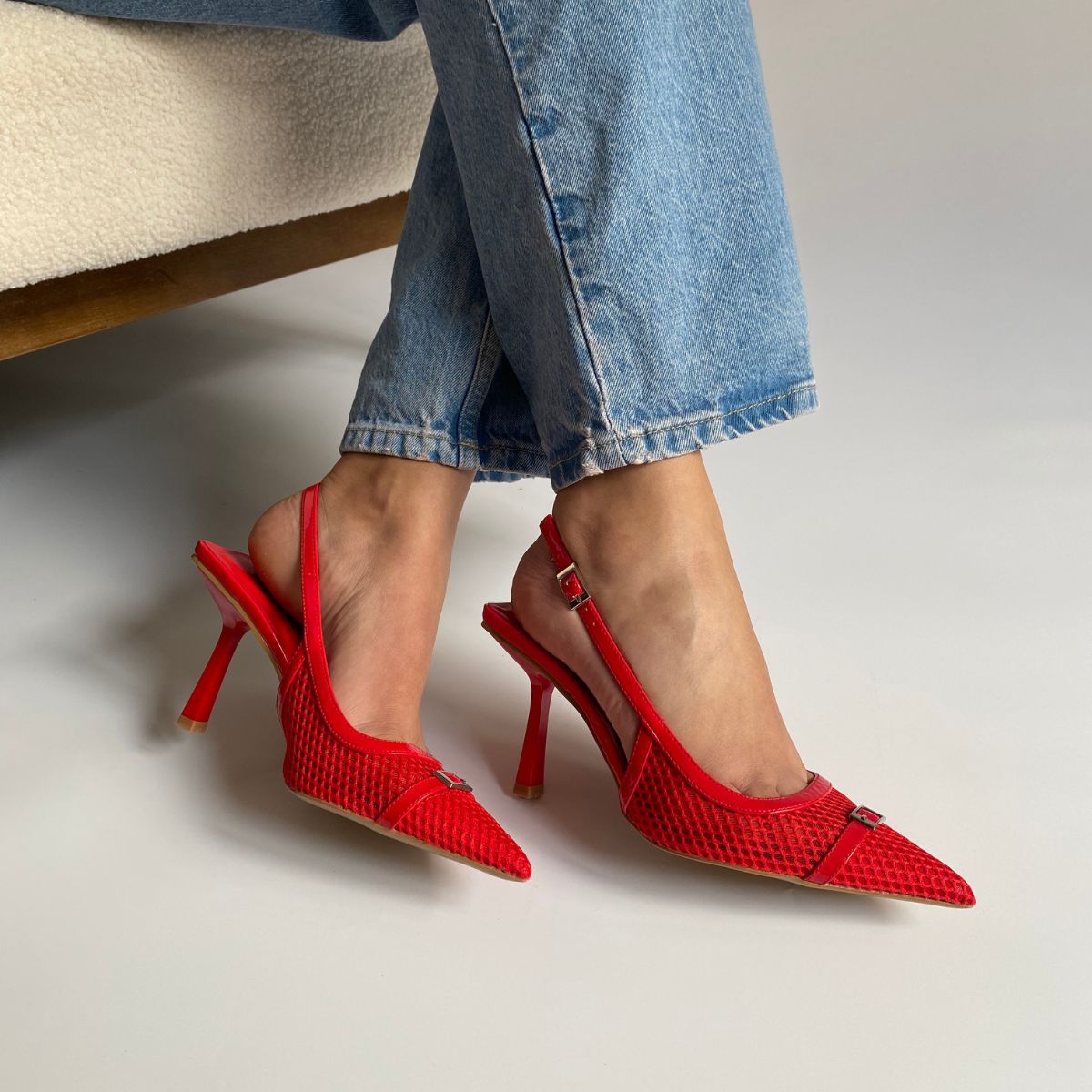 Chaussure rouge escarpin on sale