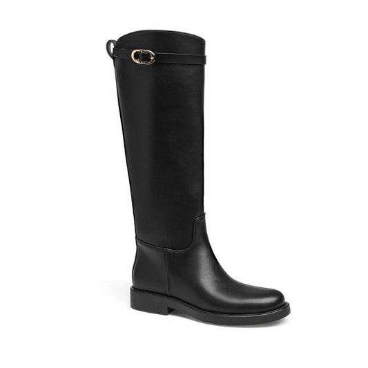 Bottes plates - Noir