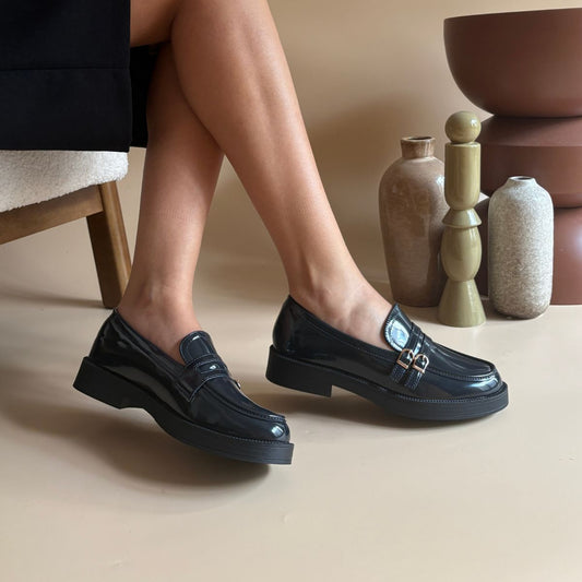 Loafers - Bleu marine