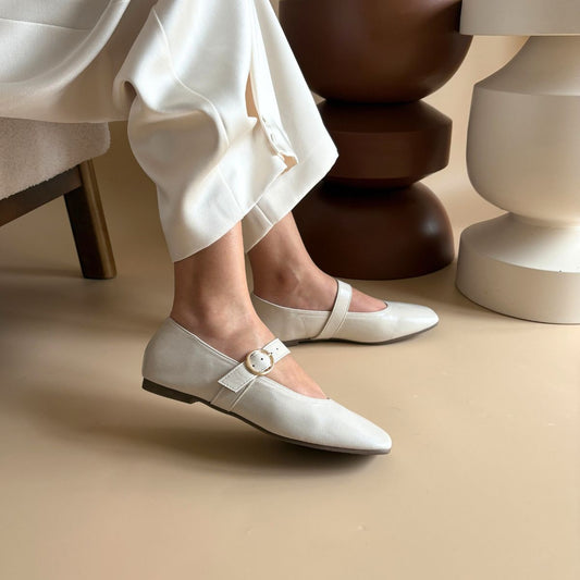 Ballerine - Ecru