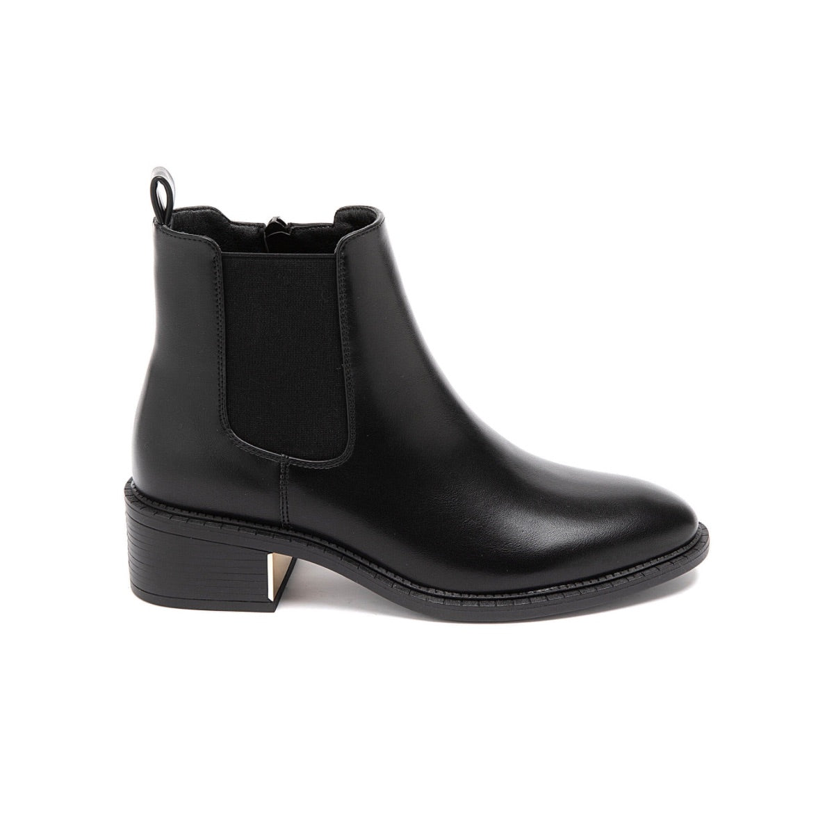 Bottines mi talons - Noir