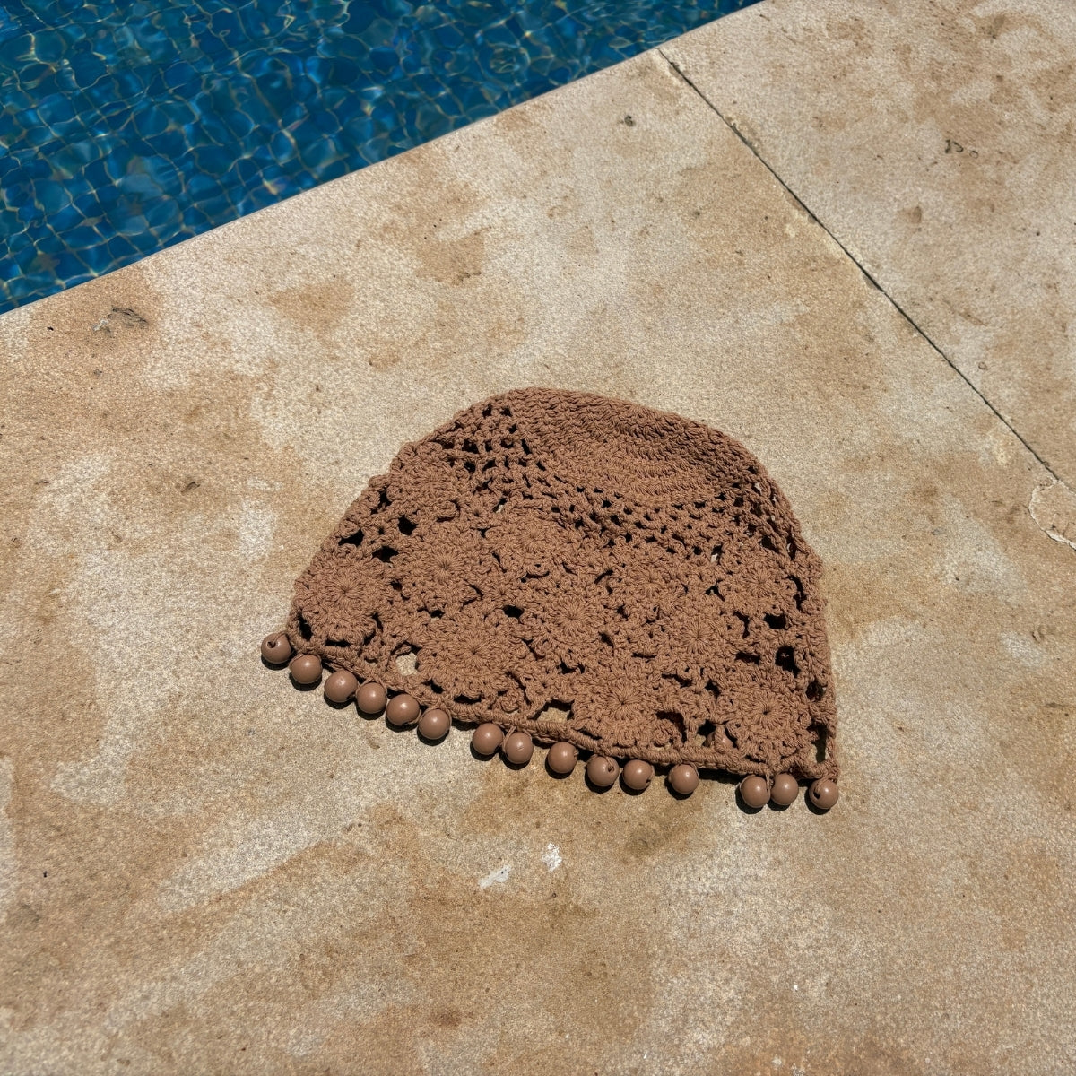 Bonnet crochet maroc, accessoire de tête maroc, accessoire parfois