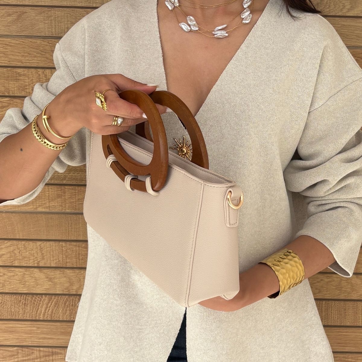 Sac Venchi - Beige