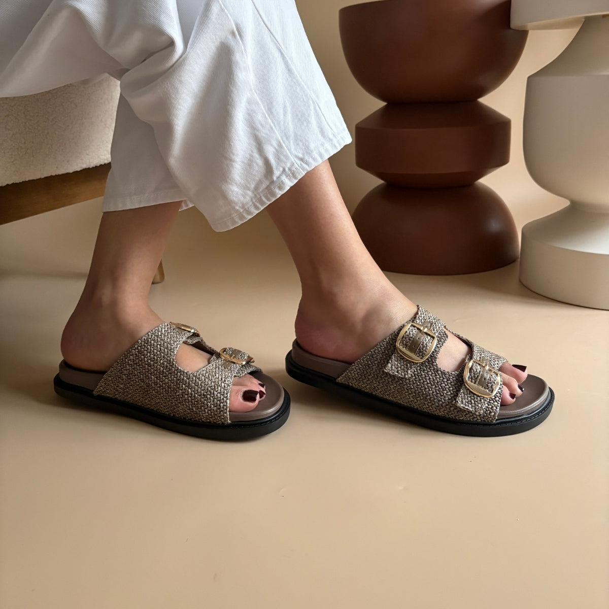 SANDALE ETE, chaussures femme, sandale Summer, sandale plate, sandale plate femme, sandale maroc,chaussure maroc, mango, zara maroc, leyane, machaussure,